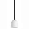Super90 pendel, opal/sort ledning Hvide Lamper|Stue Lamper