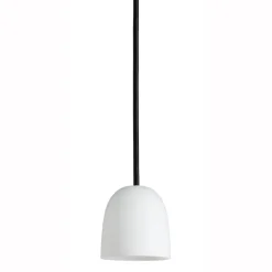 Super90 pendel, opal/sort ledning Hvide Lamper|Stue Lamper