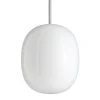 Best Superæg 200P pendel, opal/hvid ledning Hvide Lamper|Spisebordslamper