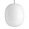 Online Superæg 300P pendel, opal/hvid ledning Hvide Lamper|Spisebordslamper