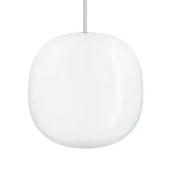 Superkube 200P pendel, opal/hvid ledning Hvide Lamper|Stue Lamper