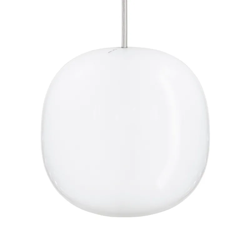 Superkube 200P pendel, opal/hvid ledning Hvide Lamper|Stue Lamper