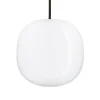 New Superkube 200P pendel, opal/sort ledning Hvide Lamper|Stue Lamper