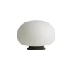 Outlet Supernate bordlampe Ø28, opal/sort Hvide Lamper|Glas Lamper