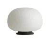 Discount Supernate bordlampe Ø38, opal/sort Hvide Lamper|Glas Lamper