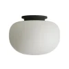 Best Supernate loftlampe Ø38, opal/sort Hvide Lamper|Glas Lamper