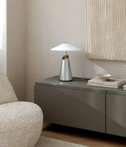 New Taido bordlampe, krom Kontorlamper|Entre Lamper