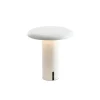 New Takku bordlampe / batterilampe, lakeret hvid Hvide Lamper|Transportable Lamper