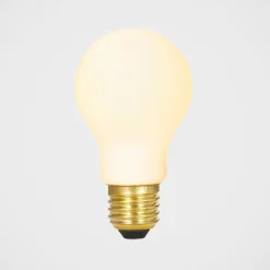 Globe E27 6W LED pære, mat hvid Dim to Warm Pærer|Led Pærer