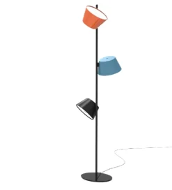 Hot TAM TAM P3 gulvlampe, sort Standerlamper|Stue Lamper
