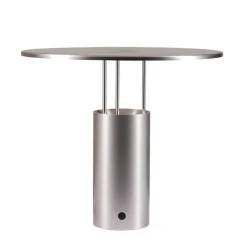 Discount Tempel bordlampe, stål Skrivebordslamper|Lamper Til Reol