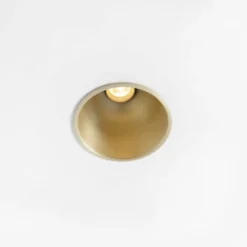New Thimble 74 1x indbygningsspot IP55, anodiseret børstet pearl Spotlampe|Spots