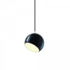 Hot Tilt Globe pendel, sort/sort ledning Hængelamper