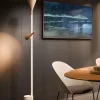 Online Timber Floor spot og uplight til hvid base, ask hvid Lamper I Træ|Standerlamper