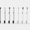 Discount Timber Floor spot og uplight til hvid base, ask sort Lamper I Træ|Standerlamper