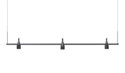 Hot Timber Line 3 pendel, ask sort Lamper I Træ|Spotlampe