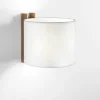 Sale TMM Corto væglampe, bøg/hvid Lamper I Træ|Stue Lamper