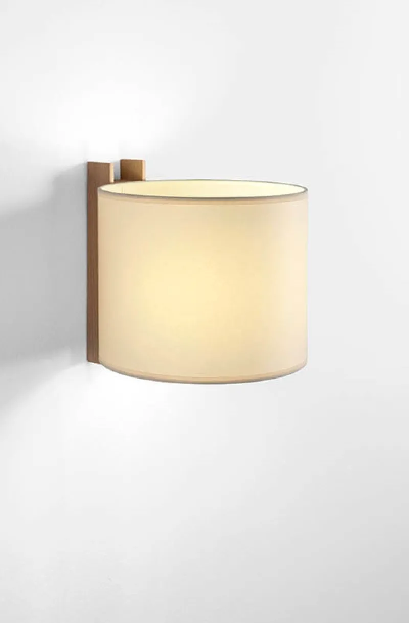 Sale TMM Corto væglampe, valnød/beige Lamper I Træ|Kontorlamper