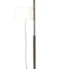 New TMM gulvlampe, sort eg/beige Lamper I Træ|Standerlamper