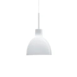 Discount Toldbod Ø15,5 pendel, hvid opal Hvide Lamper|Glas Lamper