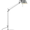 Best Tolomeo bordlampe, aluminium m/bordfod Læselamper|Arkitektlamper