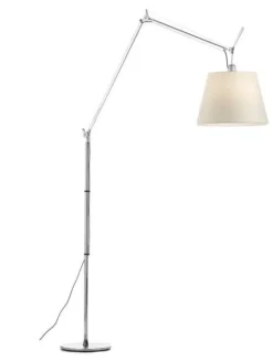 Best Tolomeo Mega Terra, Ø36 satin Standerlamper|Lamper Til Sofabord