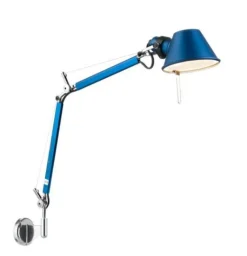 Best Tolomeo Micro Parete / Væglampe, blå Læselamper|Arkitektlamper