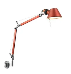Sale Tolomeo Micro Parete / Væglampe, rød Læselamper|Arkitektlamper