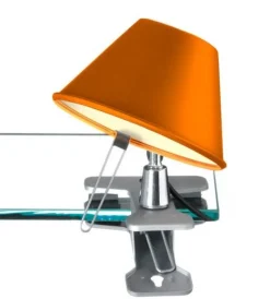Outlet Tolomeo Micro Pinza, orange Orange Lamper|Spotlampe