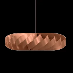 New TR5 pendel, alu/kobber, 80 x 22 cm Hængelamper|Køkkenlamper