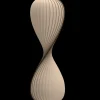 Clearance TR10 pendel, birk/natur, 43 x 133 cm. Lamper I Træ|Hængelamper