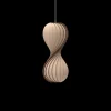 TR7 pendel, birk/natur, 25 x 55 cm Lamper I Træ|Spisebordslamper