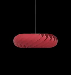 Discount TR5 pendel, birk/rød, 60 x 20 cm Lamper I Træ|Hængelamper