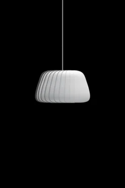 Outlet TR19 pendel, papir/hvid, 32 x 19 cm Hvide Lamper|Spisebordslamper