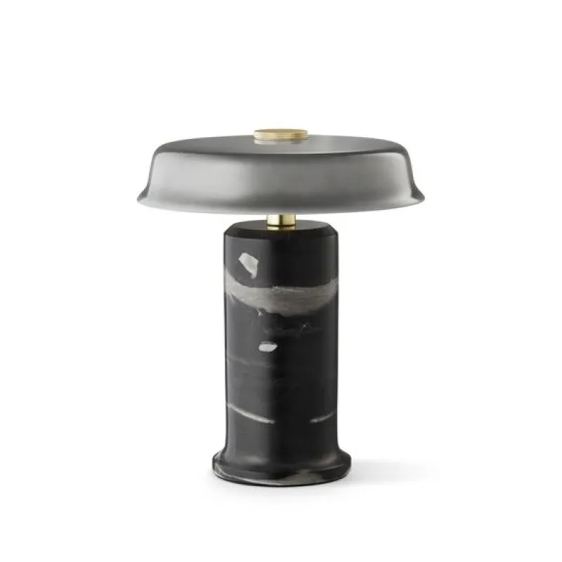 TRIP no. 2 portable batterilampe / bordlampe, ash/grey Messinglamper|Marmor Lamper