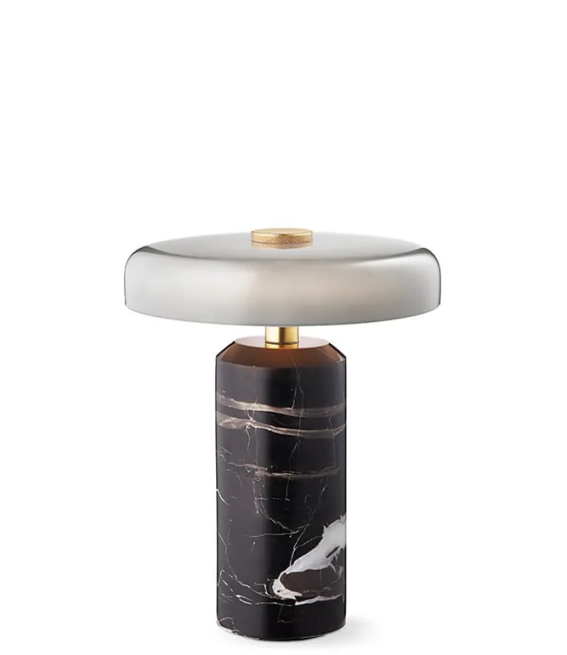 TRIP portable batterilampe / bordlampe, ash/grey Messinglamper|Marmor Lamper