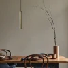 TUBE FLEX pendel, messing Messinglamper|Lamper Til Sofabord