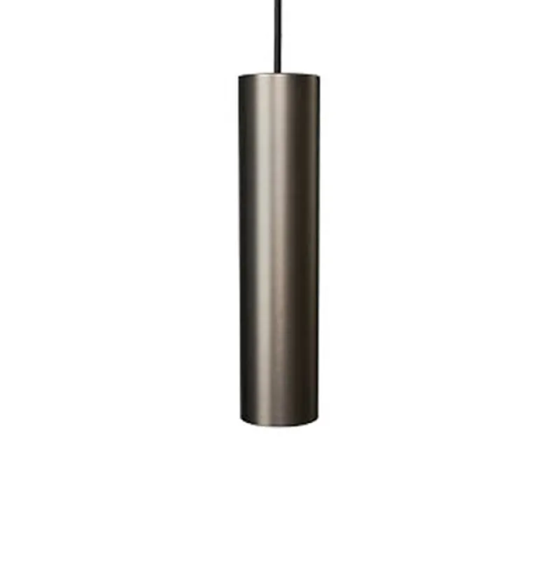 Discount TUBE FLEX pendel S25, titanium Spisebordslamper|Lamper Til Sofabord