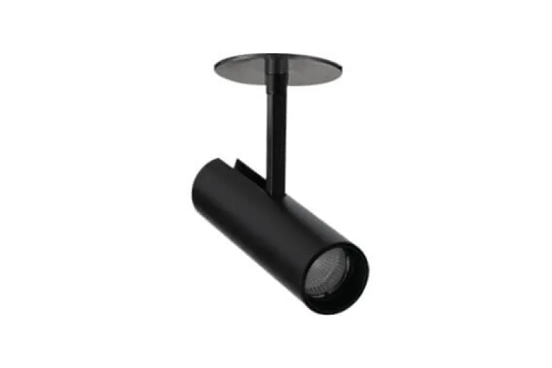 Tube Slim Built In indbygningsspot LED (2700K), sort Spotlampe|Indbygningsspot Direkte I Isolering