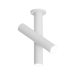 Outlet Tubes loftlampe, grå/hvid Soveværelseslamper|Entre Lamper