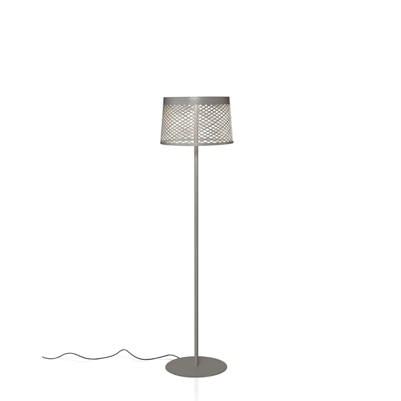 Best Twiggy Grid Lettura udendørs gulvlampe, grå Standerlamper|Udendørslamper