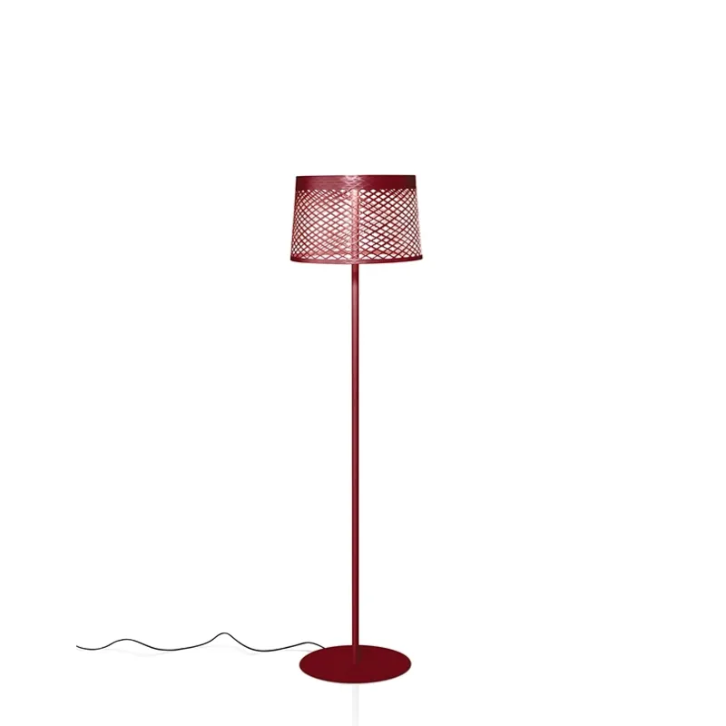 New Twiggy Grid Lettura udendørs gulvlampe, rød Standerlamper|Udendørslamper