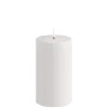Hot Udendørs LED bloklys, White, 10,1x17,8 cm Terrasselamper|Led Stearinlys