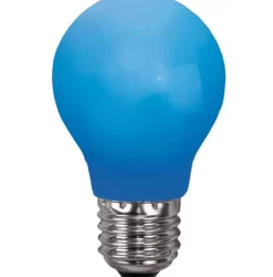 Online Udendørs LED OUT Ø55mm IP20 LED 1W E27, blå Pærer|Led Pærer