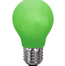 Outlet Udendørs LED OUT Ø55mm IP20 LED 1W E27, grøn Pærer|Led Pærer