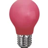 Outlet Udendørs LED OUT Ø55mm IP20 LED 1W E27, rød Pærer|Led Pærer