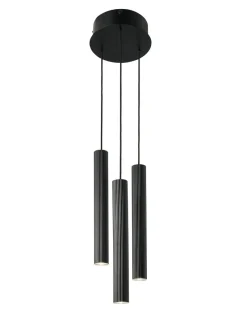 Vico 3-Rondel pendel, sort Spisebordslamper|Lamper Til Sofabord