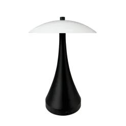New Vienna LED bordlampe / batterilampe Special Edition, sort/opal Transportable Lamper|Terrasselamper