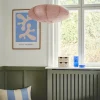Villo rispapir pendel 60, dusty rose Rispapir Lamper|Spisebordslamper
