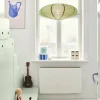 Discount Villo rispapir pendel 60, dusty green Rispapir Lamper|Spisebordslamper
